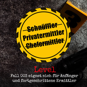 CRIMETIME – Fall 003 – Schweigen ist Silber, Reden dein Tod